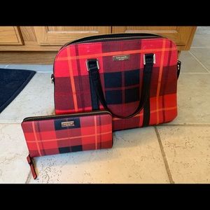 Kate Spade purse w/matching wallet